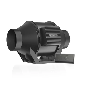 AC Infinity Cloudline Lite A4 ventillátor sebességszabályzóval 100 mm