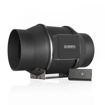 AC Infinity Cloudline pro S6 Inline ventillátor sebességszabályzóval 150 mm