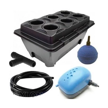 Nutripot Vega DWC hidrorendszer 6 növényhez 82x53x37 cm 70 L