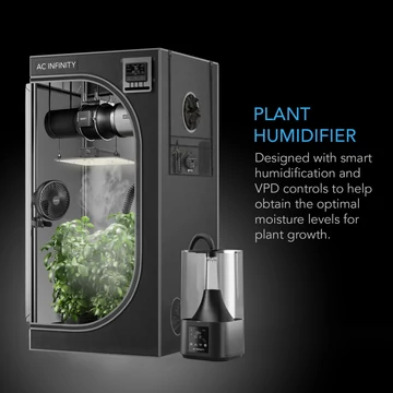 AC Infinity Cloudforget T3 párásító intelligens,célzott párakibocsátással 4,5 L