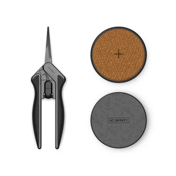 AC Infinity trimmelő olló egyenes,rozsdamentes acél,tisztítószettel 16,8 cm