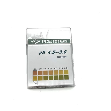 pH teszt papír 4,5-9 pH precíziós lakmuszpapír 100 db
