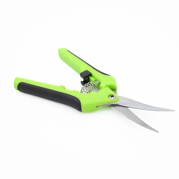 GF Trimmelő olló ívelt aszögletes zöld 16,5 cm