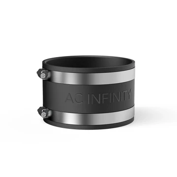 AC Infinity Zajcsökkentő bilincs rozsdamentes acél 100mm