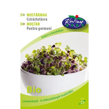 Bio mikrozöld mustár mag 50 g