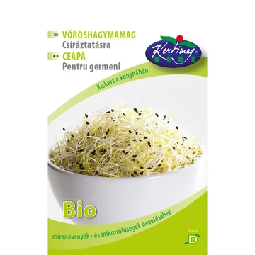Mikrozöld mag vöröshagyma bio 15 g