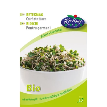 Bio mikrozöld retek mag 30 g
