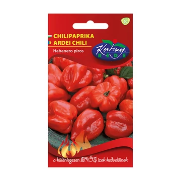 Chili paprika vetőmag Habanero piros 20 db