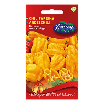 Chili paprika vetőmag Habanero narancssárga 20 db