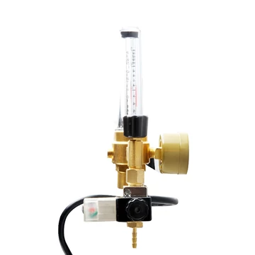CO2 reduktor - nyomásmérő és szabályozó szelep