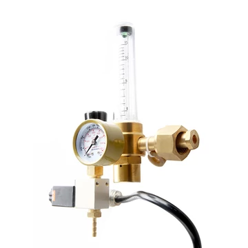 CO2 reduktor - nyomásmérő és szabályozó szelep
