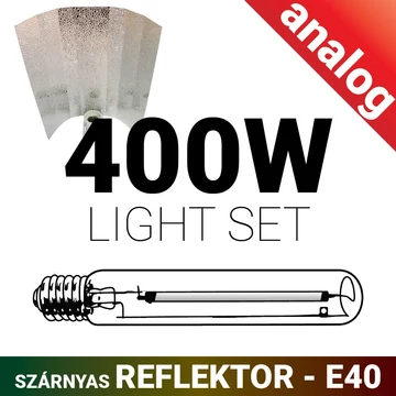 Növénynevelő lámpa szett 400W HPS izzó