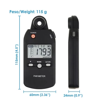 Neptune Hydroponics kompakt PAR mérő