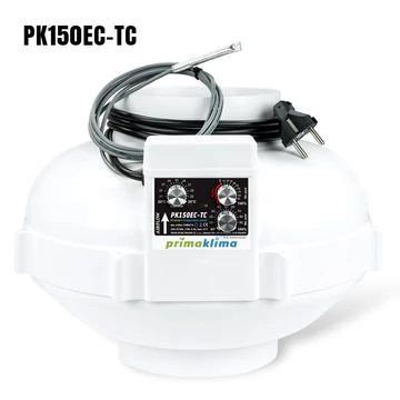 Prima klima EC ventilátor (hőmérsékletszabályzós) PK125EC-TC