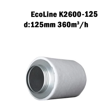 Prima klima Ecoline szénszűrő K2601-125 d:125mm 480m3/h