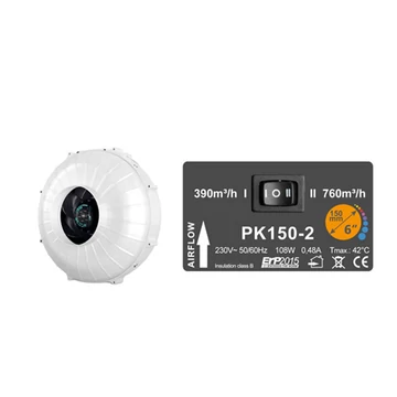 Prima klima ventilátor (2 sebességes) PK125-2