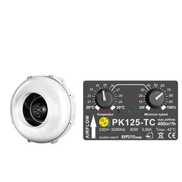 Primaklima ventilátor hőmérsékletszabályzós (100,125,150,160)