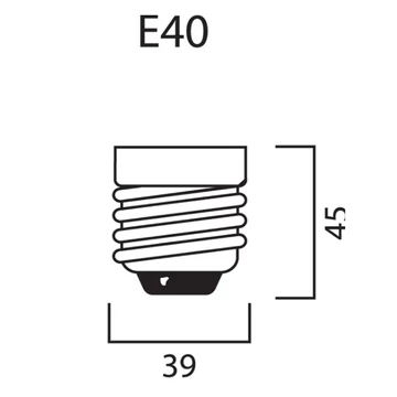 Sylvania SHP-T HPS izzó 1000W V2 E40
