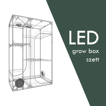 Haladó LED Grow Box szett 550W / 150x150x200