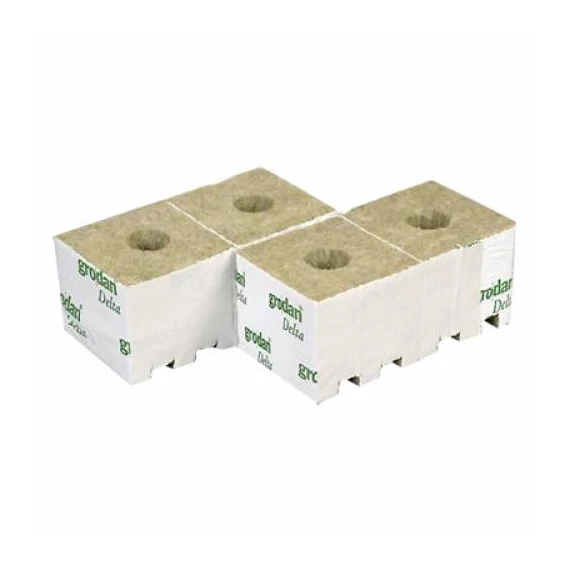 Grodan Delta 4G kőzetgyapot nevelőkocka 75x75x65 mm 40/40
