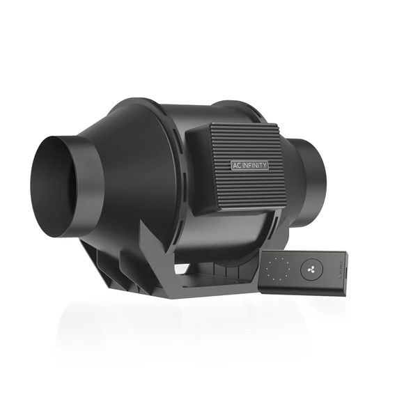 AC Infinity Cloudline Lite A4 ventillátor sebességszabályzóval 100 mm