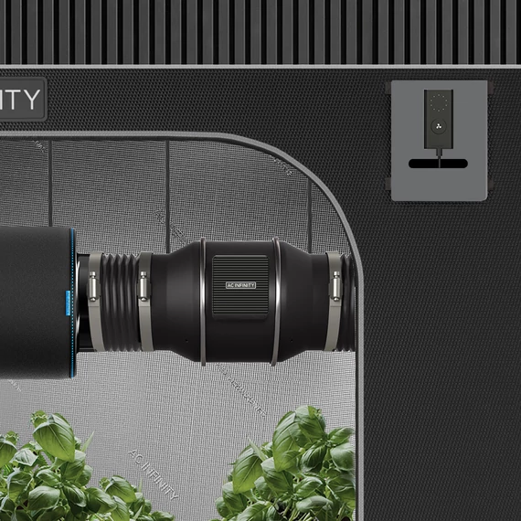 AC Infinity Cloudline pro S4 Inline ventillátor sebességszabályzóval 100 mm