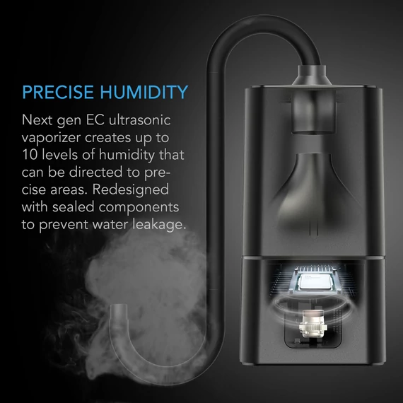 AC Infinity Cloudforget T7 párásító intelligens,célzott párakibocsátással 15 L