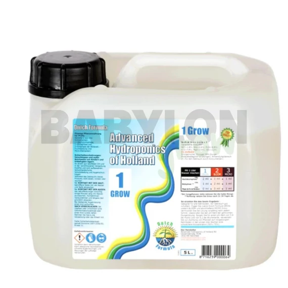 Advanced Hydroponics Dutch Formula GROW 5 liter