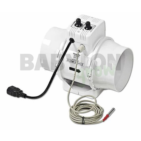 Vents TT Un csőventilátor hőmérséklet + dimmer kapcsoló + kábel 125
