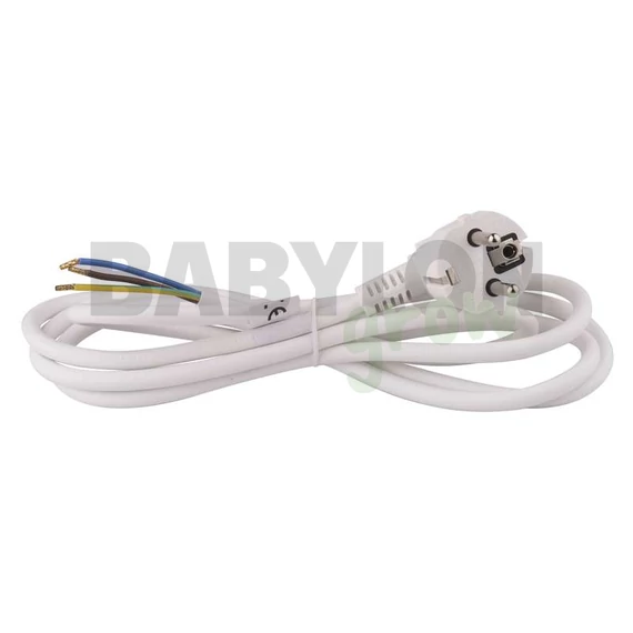 Szerelt Kábel 3x1mm2 dugvillával