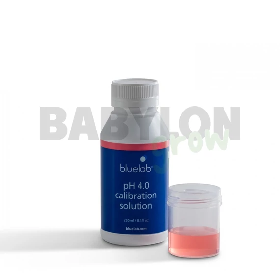 Bluelab pH kalibráló folyadék 250 ml 4.0