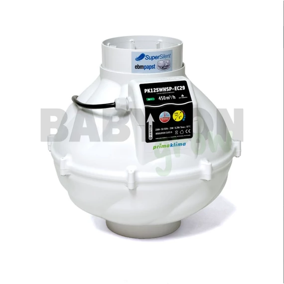 Prima klima PK125WHSP-EC29 Ventilátor 125 mm 450 m3/h
