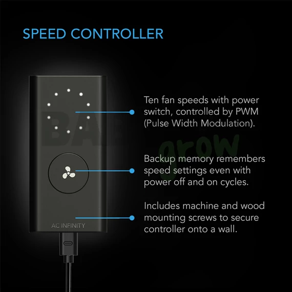 AC Infinity Cloudline Pro S4 ventilátor