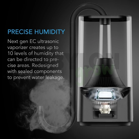 AC Infinity Cloudforget T3 párásító intelligens,célzott párakibocsátással 4,5 L