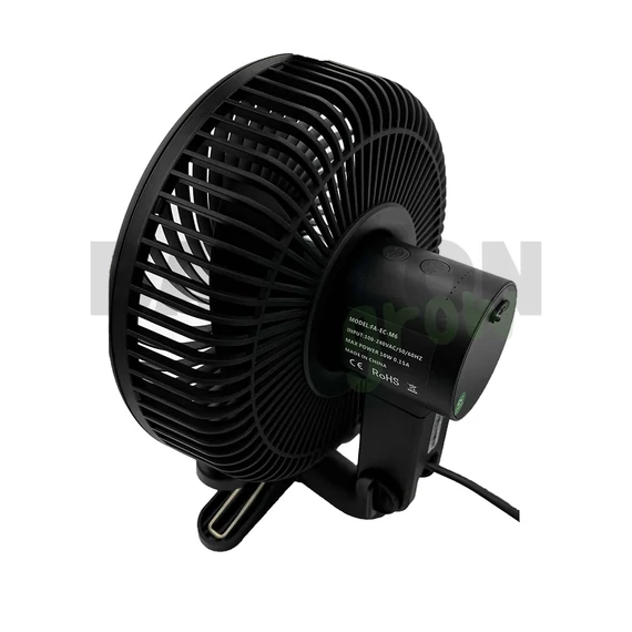 GF Ventilátor csíptethető,oszcilláló d: 15 cm