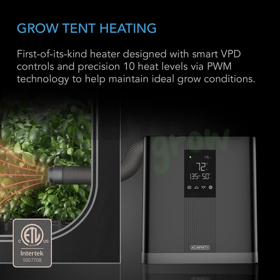 AC Infinity THERMOFORGE T3 Smart VPD Control fűtőberendezés