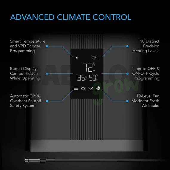 AC Infinity THERMOFORGE T3 Smart VPD Control fűtőberendezés
