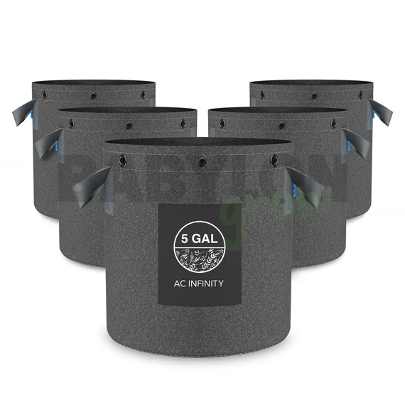 AC Infinity szövetcserép 5 db 19 L