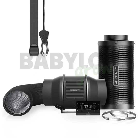 AC Infinity PRO légszűrő rendszer AI+WiFi 150 mm