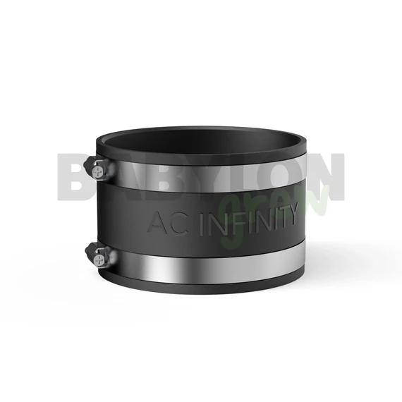 AC Infinity Zajcsökkentő bilincs rozsdamentes acél 100mm