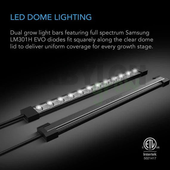 AC Infinity propagátor Samsung LM301H EVO LED 40 növényhez