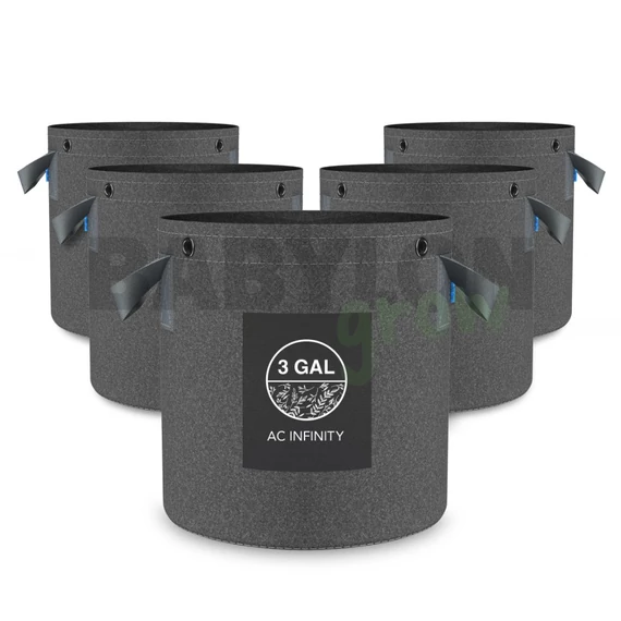AC Infinity szövetcserép 5 db 11 L