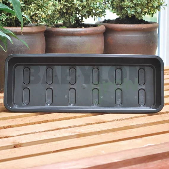 Garland Seed keskeny tálca cserépalátét 37x13,5x6 cm