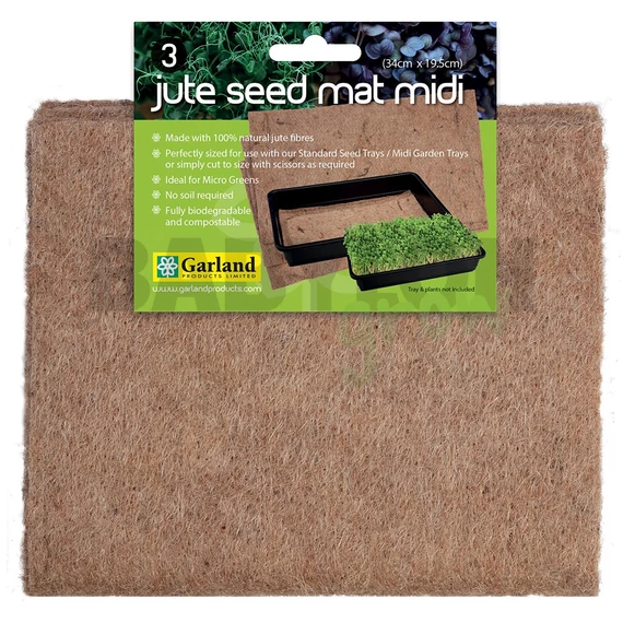 Garland Seed Midi juta lap magvető tálcához 34x19,5 cm