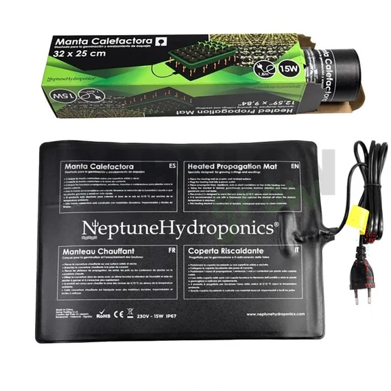 Neptune Hydroponics fűtő lap 35x25 cm 15W