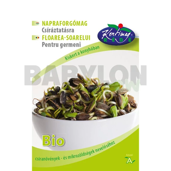 Bio mikrozöld napraforgó mag 30 g