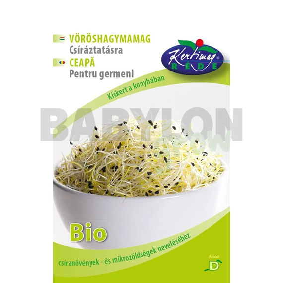 Mikrozöld mag vöröshagyma bio 15 g