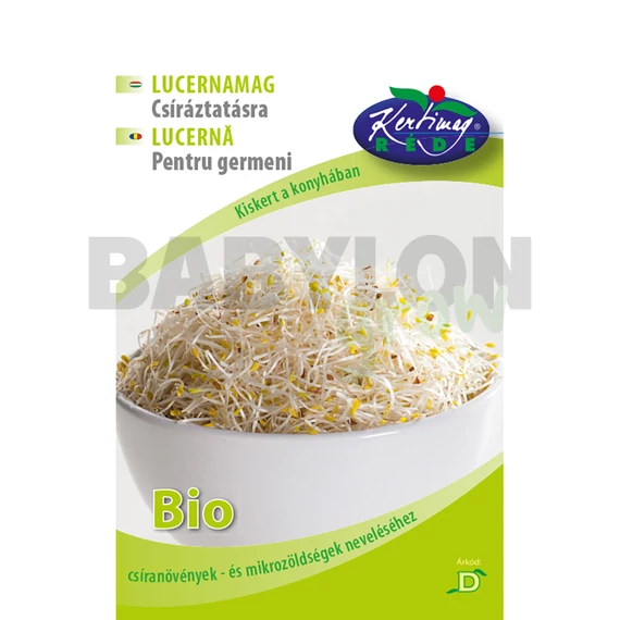 Bio mikrozöld lucerna mag  40 g