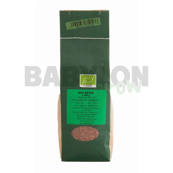 Bio mikrozöld retek mag 500 g