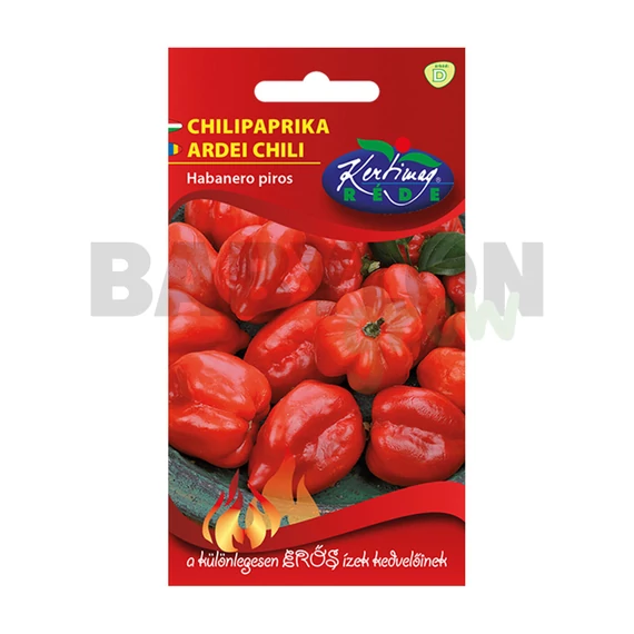 Chili paprika vetőmag Habanero piros 20 db